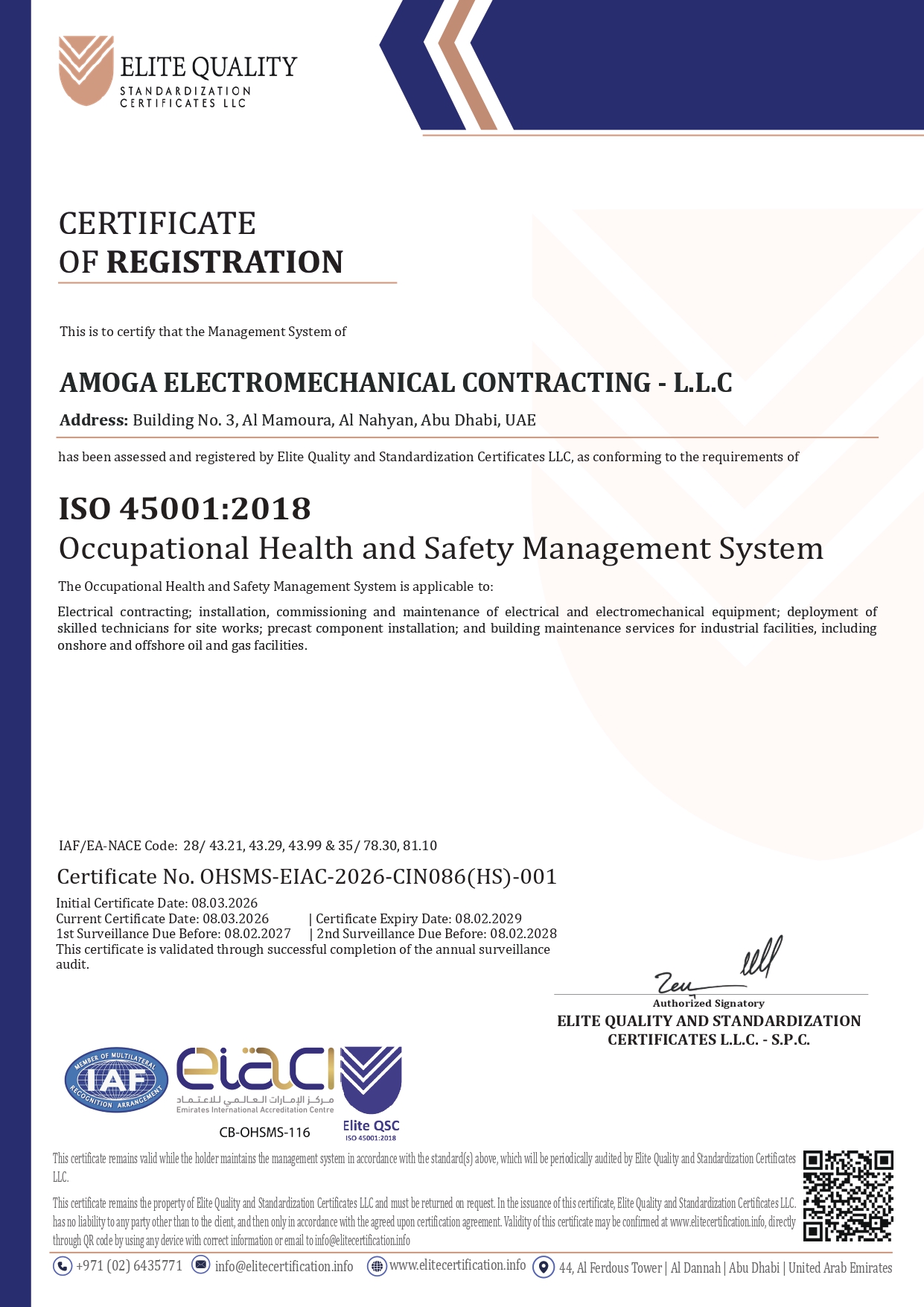 OHSMS - AMOGA ELECTROMECHANICAL 45001-2018_page-0001